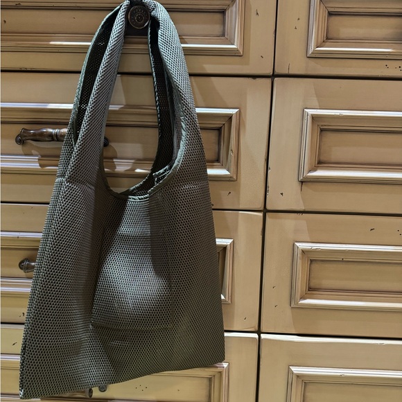 New with tags - Dagne Dover - Dash Grocery Tote - Color: Dark Moss Air Mesh - Picture 2 of 8